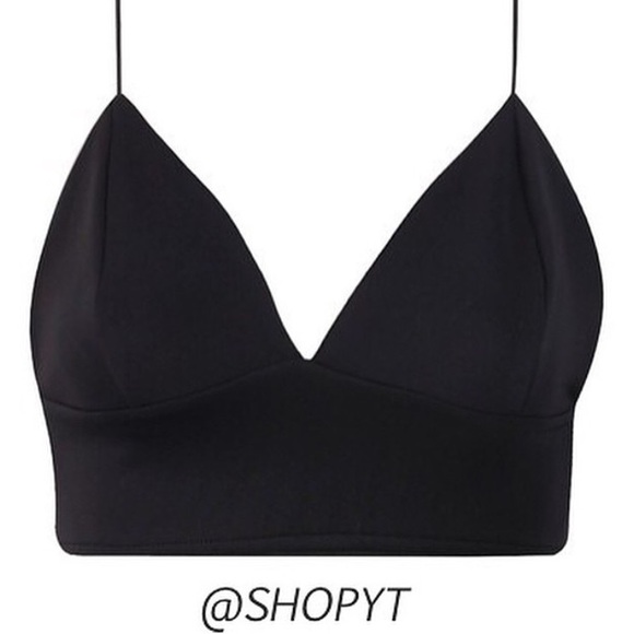 Nasty Gal Tops - Jean Crop Tank NWT